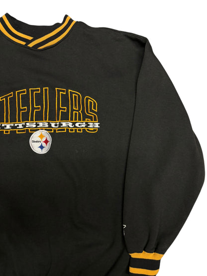 (M/L) Vintage Steelers Starter Crewneck