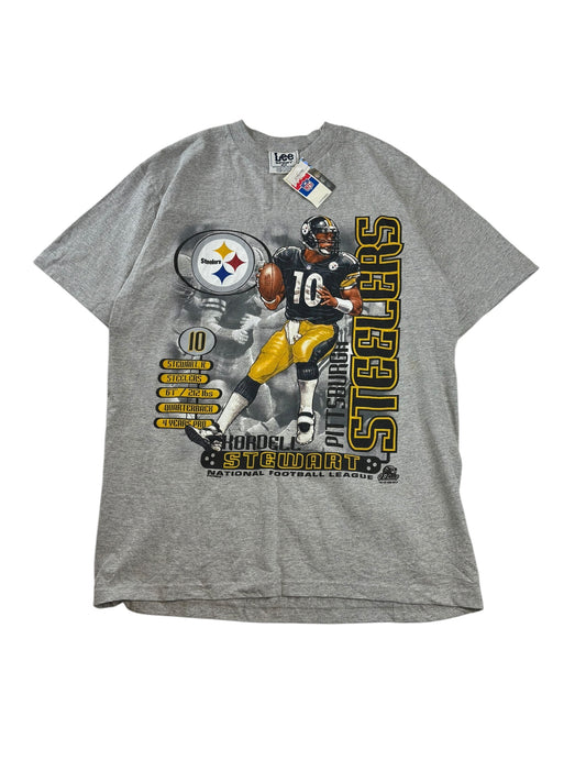 (M) 1998 Steelers "Stewart Stats"  Tee (new)