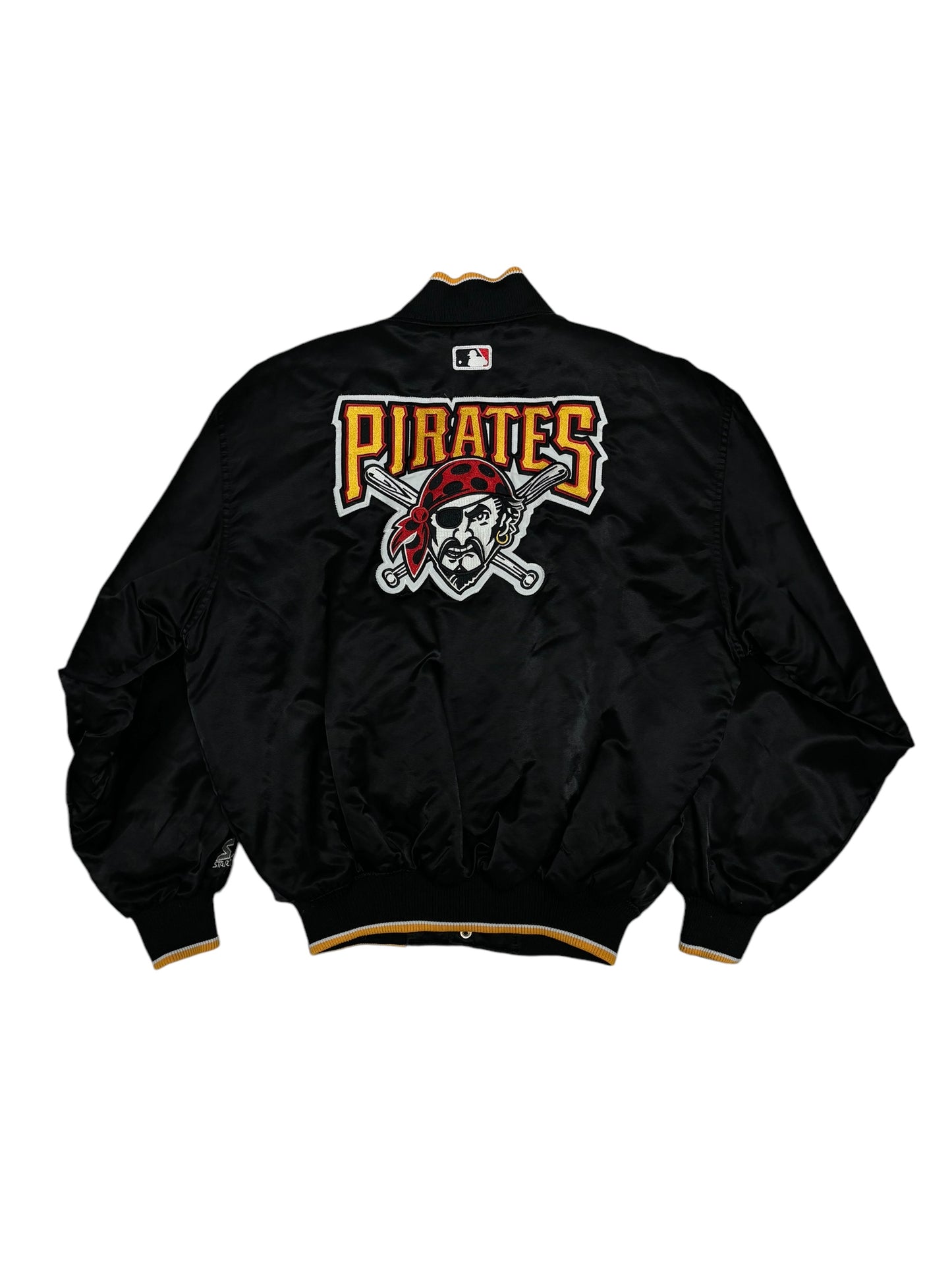 (M) Vintage Pirates Satin Starter Double Sided Jacket