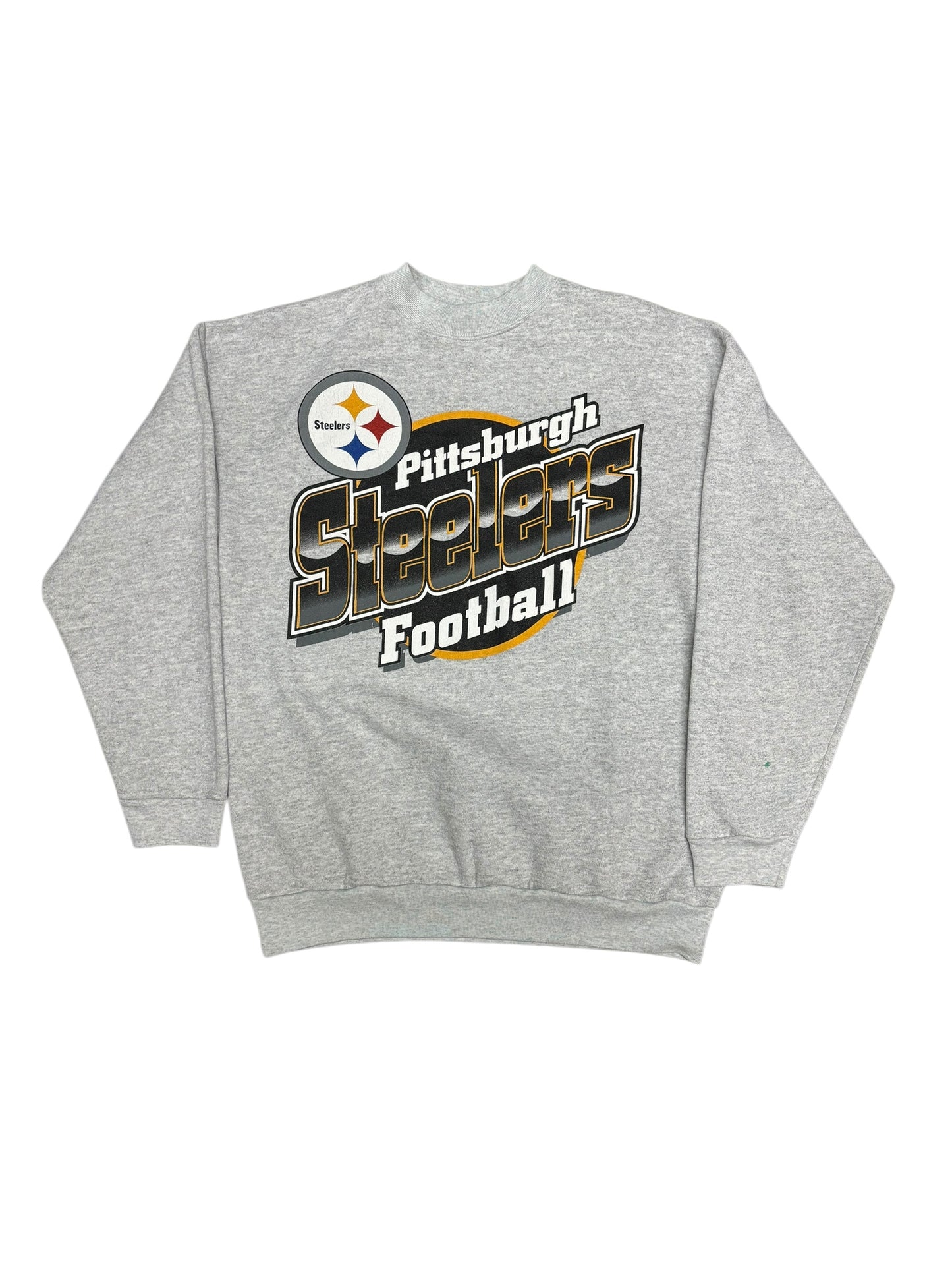 (M/L) Vintage Steelers Graphic Crewneck