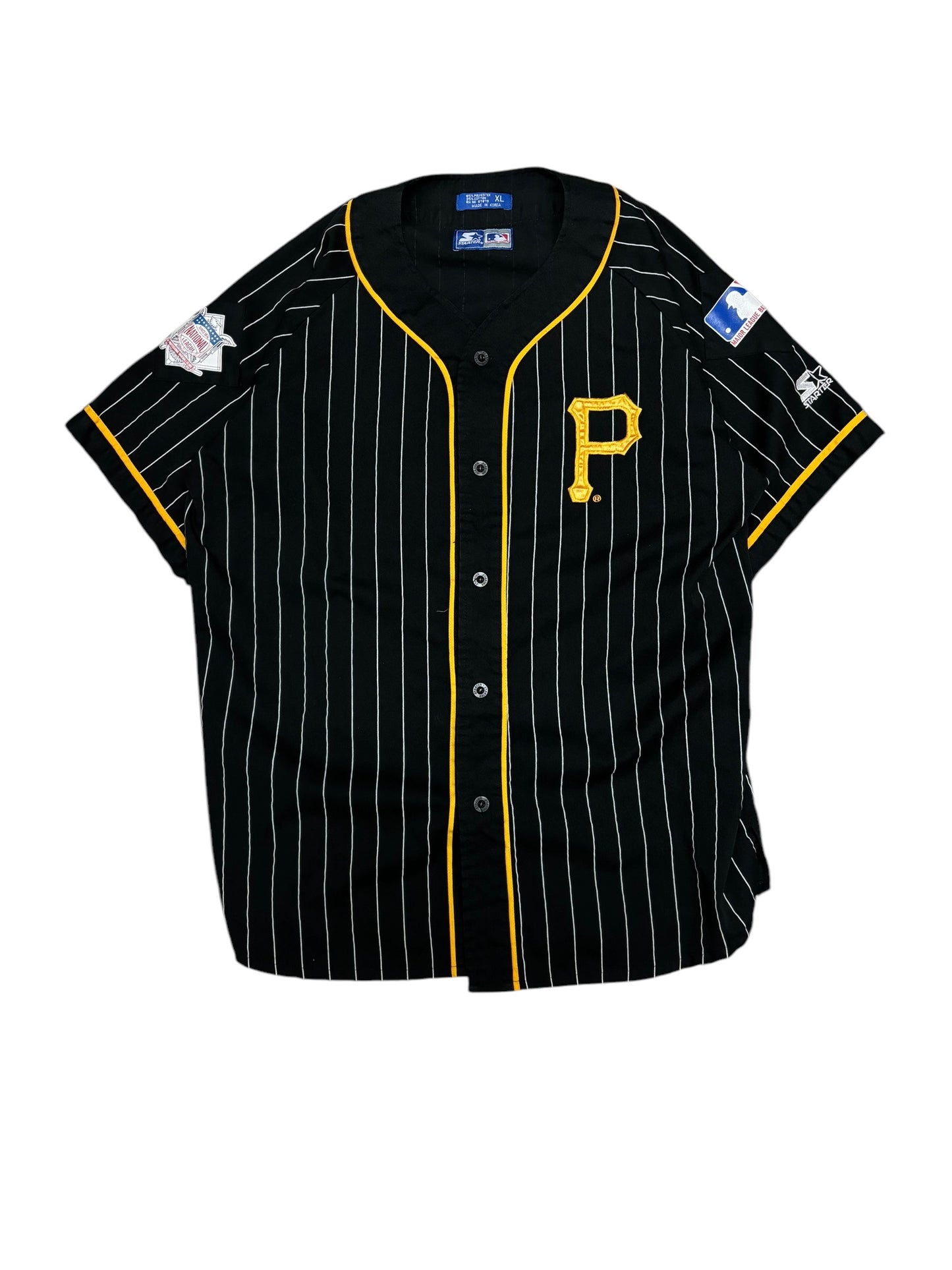 (XL) Vintage Pirates Striped Double-Sided Jersey