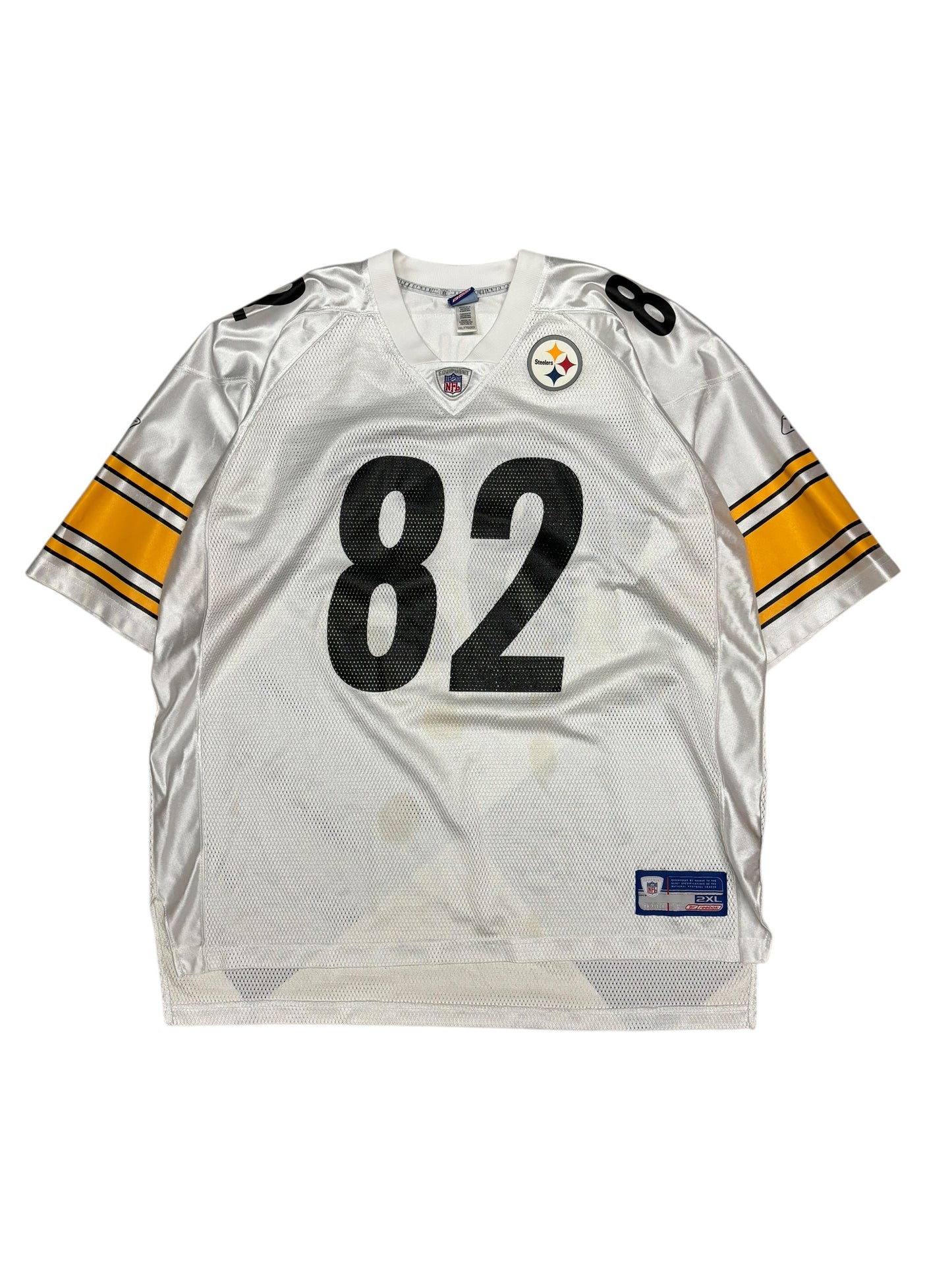 (XXL) Vintage Y2K Steelers Jersey - #82 Antwaan Randle El