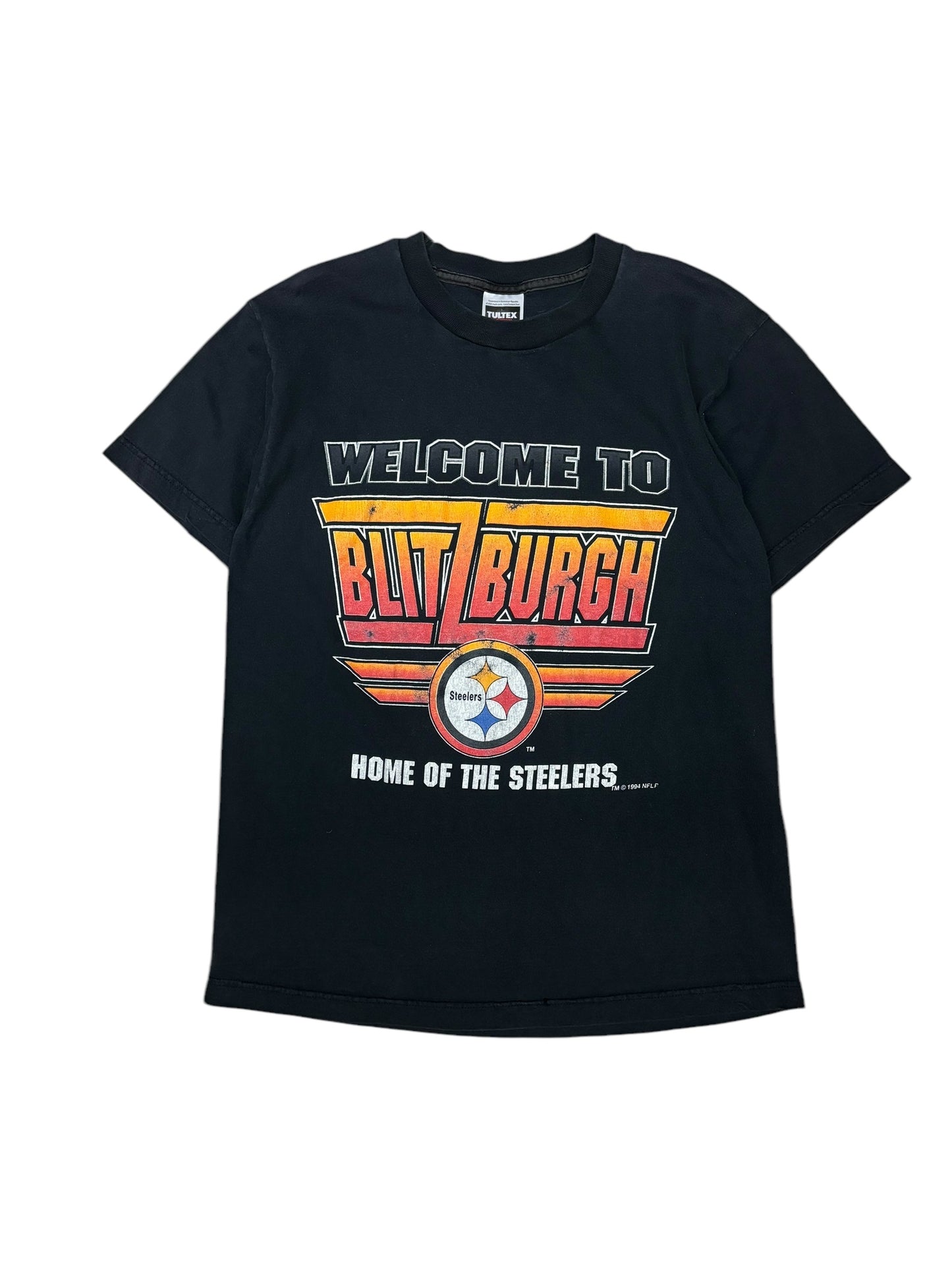 (L) 1994 Steelers "Welcome to Blitzburgh" Tee