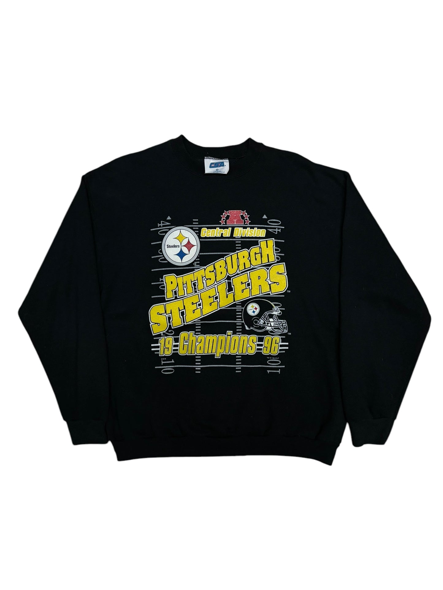 (XL) 1996 Steelers Champs Crewneck