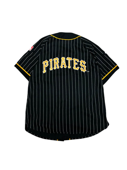 (XL) Vintage Pirates Striped Double-Sided Jersey