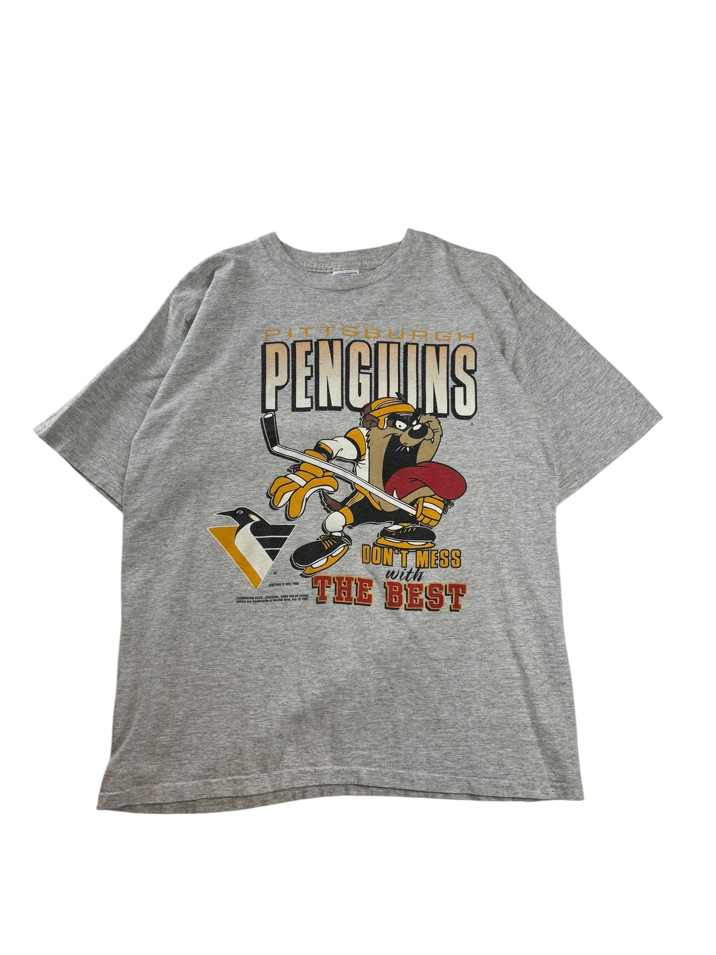 (M/L) 1992 Penguins x Taz Tee