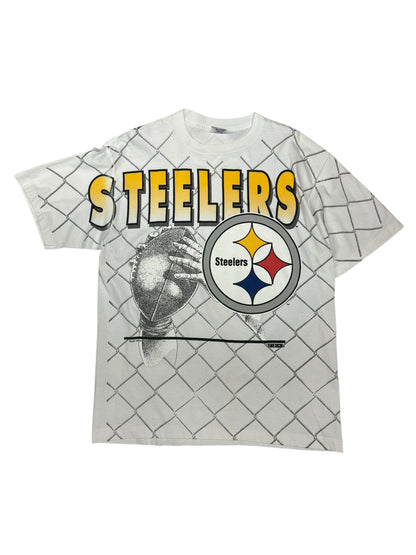 (XL) 1993 Steelers AOP Tee