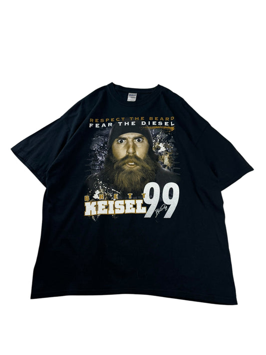 (XXL) Vintage Y2K Steelers Brett Keisel Tee