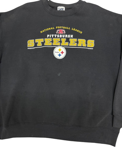 (XXL) 2001 Steelers Graphic Crewneck