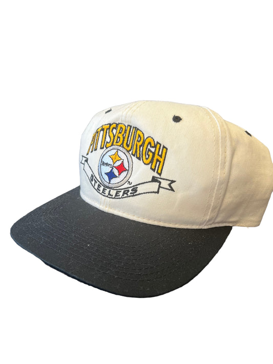 Pittsburgh Steelers 1994 AFC Central Champions Vintage New Era Snapback Cap  Hat