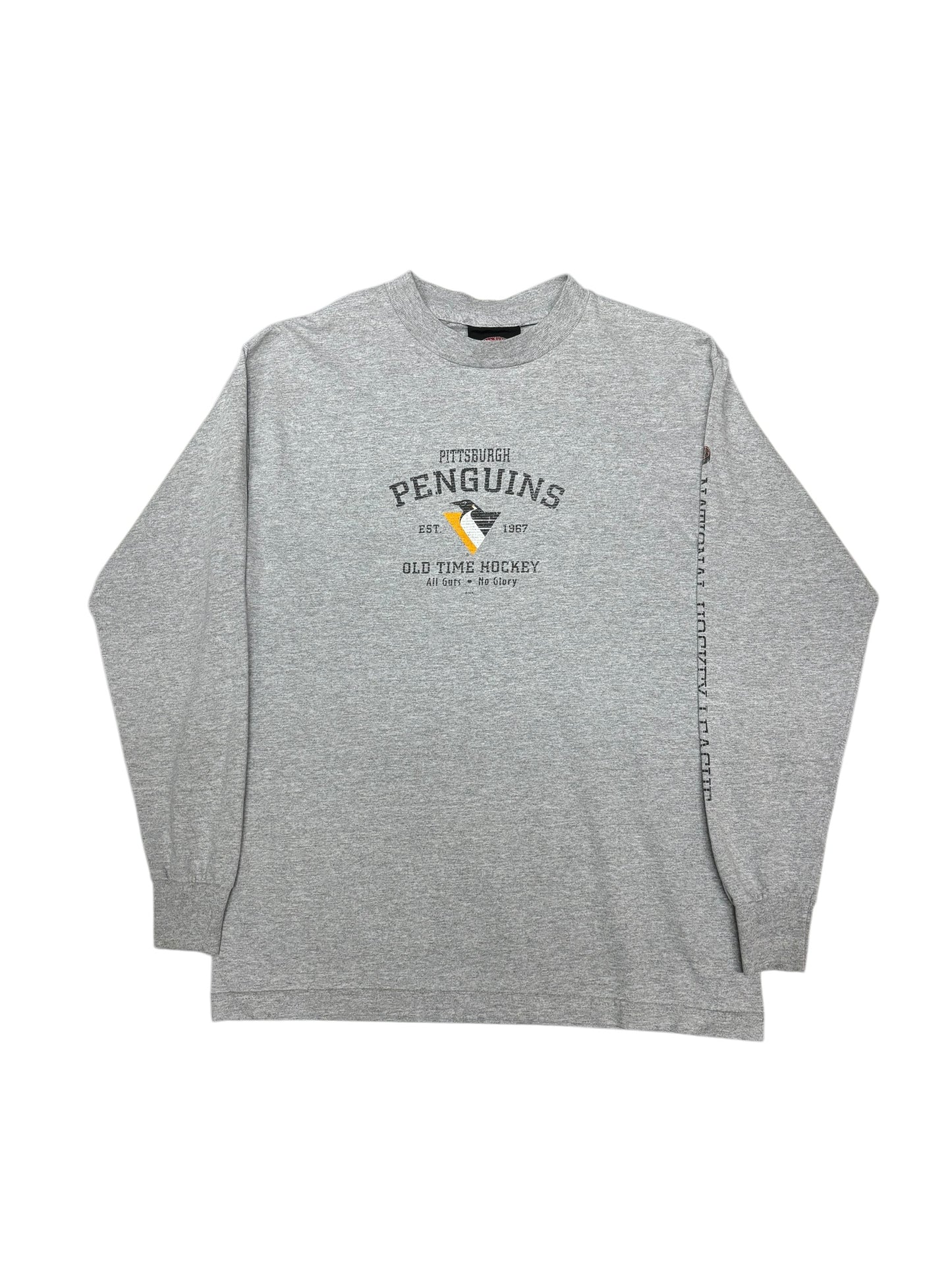 (M) Vintage Penguins Long-Sleeve