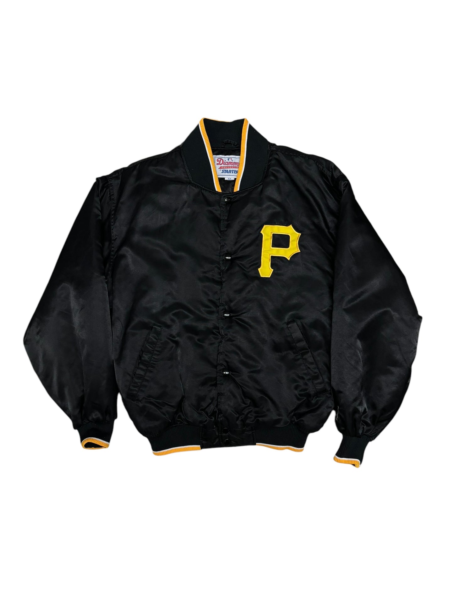 (M) Vintage Pirates Satin Starter Double Sided Jacket