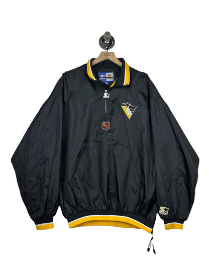 (XL) Vintage Penguins Starter Lightweight Double Sided Jacket